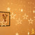 宫薰圣诞节装饰五角星星灯串窗帘灯2.5米 国美超市甄选第3张高清大图