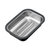 阿萨斯 不锈钢水槽沥水盆盘沥水篮水果蔬菜洗菜篮洗菜盆 水槽配件(36*24CM)第5张高清大图