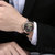 艾浪AILANG原装男士自动机械手表镂空腕表30米生活防水陀飞轮时尚商务休闲复古男表AL-581(银白黑面)第5张高清大图