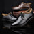 牧惠森男加棉鞋2016冬季新款男英伦风系带保暖皮鞋52103(棕色 42)第5张高清大图
