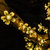 LED太阳能小彩灯户外防水满天星圣诞灯串阳挂件台花园庭院装饰灯(8厘米水滴-彩色 太阳能-12米100灯【8模式】)第4张高清大图