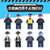 倍奇城市警察系列之全城追击拼插玩具塑料1155粒 小颗粒拼装拼插第4张高清大图