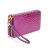 诗薇儿 新款女士钱包手包 双拉链钱包女长款 韩版女钱夹(14-GM91531V紫色)第3张高清大图