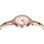 天王表(TIANWANG) 石英表女士钢带圆形手表女 时尚潮流女表LS3852(粉色)第3张高清大图