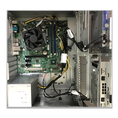 联想（Lenovo）扬天T4900V商用台式机电脑八代六核i7-8700 16G内存 2T+256G固态 2G独显(单主机 标配)