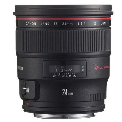 佳能(Canon) EF 24mm f/1.4L II USM 镜头广角定焦镜头(【大陆行货】套餐二)