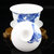 淘瓷缘景德镇手绘青花瓷器茶具绿茶盖碗三才杯陶瓷茶碗陶瓷盖碗盖杯(香葡萄)第3张高清大图