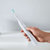 飞利浦(PHILIPS) 电动牙刷 成人声波震动牙刷温和清洁情侣提醒更换刷头充电洁齿牙刷 HX6809(浅蓝色)第6张高清大图
