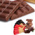 乌克兰进口Roshen如胜巧克力蜂窝充气泡黑白巧克力排块2口味可选 黑巧充气巧克力第2张高清大图