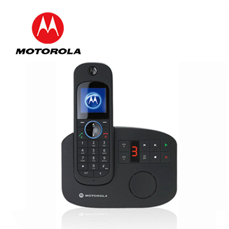 摩托罗拉(motorola)d2812c电话机 座机数字无绳子母机