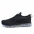 耐克Nike Flyknit  MAX气垫跑步鞋耐克男鞋女鞋飞线运动鞋(黑白36-45)第2张高清大图