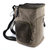 迪赛佰格designbag 大容量休闲复古纹理帆布双肩桶包 DS2331(休闲 咖啡)第3张高清大图