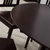 忆斧至家 新中式 餐桌 椅组合实木简约现代圆形餐桌客厅家具(胡桃色 一桌6椅（135*75cm）)第4张高清大图