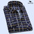 马尼亚袋鼠 男式衬衫都市修身休闲衬衣男 男士秋装印花长袖衬衫(YH808 39)第3张高清大图