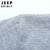 Jeep吉普男士运动套装圆领短袖T恤+休闲系带长裤户外运动两件套夏款弹力运动裤体恤衫(军绿色)第7张高清大图