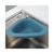 果蔬清洗沥水收纳篮 多功能厨房水槽碗筷架海绵擦抹布果皮整理盒(海洋蓝)第6张高清大图