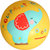 费雪玩具球 宝宝小皮球拍拍球22cm（绿色 赠送打气筒）F0516H2 国美超市甄选第3张高清大图