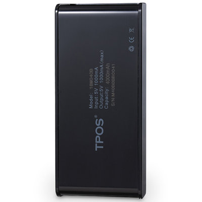 TPOS 18M044B移动电源（黑色）（4400毫安）