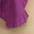 奥妮菲娅   纯色双拼四件套 无印棉质良品力荐 床品套件(浅粉紫 200*230cm)第4张高清大图