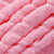 三利 纯棉素色良品毛巾被 缎档回型毛毯 居家办公午休四季通用盖毯 单人150×200cm(桃粉色)第3张高清大图