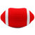 雷麦（LEIMAI）LM-09 橄榄球 迷你蓝牙音响 无线便携户外音箱（红色）第4张高清大图