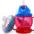 努比Nuby宝宝水杯吸管杯学饮杯 吸管/鸭嘴双用杯240ml(红色)第3张高清大图