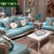 卡富丹 欧式真皮沙发头层牛皮123组合 小户型英式客厅皮艺沙发G9015第3张高清大图