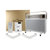 美的(Midea) NDK25-16BR 对衡式取暖器 智能WIFI遥控定时省电取暖器家用速热防水浴室电暖器第5张高清大图