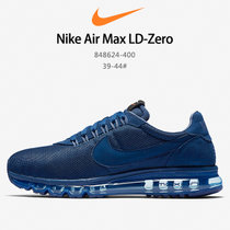 2017新款耐克男子运动鞋 Nike Air Max LD-ZERO 藤原浩联名款全掌气垫跑步鞋 848624-400(蓝色 43)