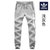 Adidas/阿迪达斯运动裤男裤子三叶草收口小脚长裤(Q6518灰色 3XL)第3张高清大图