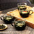 (国美自营)紫丁香700ml加厚耐热玻璃茶壶茶杯五件套装S391第4张高清大图