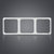 西门子开关面板插座远景系列雅白整体三联边框面板第4张高清大图