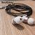BROOKSTONE 陶瓷耳机 入耳式耳机舒适降噪隔音高音质 白色第5张高清大图