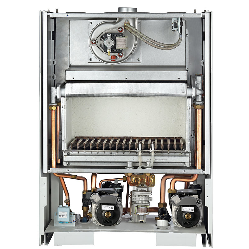 万家乐 双泵燃气壁挂炉 供热供暖二合一采暖炉l1pb38-19p2 38kw(200