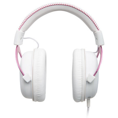 金士顿耳机（Kingston）HyperX Cloud二代游戏电竞耳机 7.1声道 兼容多种设备 粉红色限量版