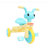 儿童三轮车 脚踏车 宝宝骑行车小蚂蚁三轮车 (粉色)第3张高清大图