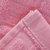 三利 纯棉素色良品毛巾被 缎档回型毛毯 居家办公午休四季通用盖毯 单人150×200cm(桃粉色)第4张高清大图