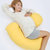 枕工坊第六代孕妇护腰枕ZGF-YF61(麦穗黄)第2张高清大图