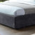 银卧布艺床 艺床可拆洗现代简布床北欧小户型主卧布床单人双人床现代家具1.5米1.8米床(灰黑色 1.5*2.0)第3张高清大图