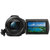 索尼（SONY) FDR-AXP55 高清数码摄像机 4K/25P 影像录制 5轴防抖 26.8mm 广角蔡司镜头(黑色 0.官方标配)第3张高清大图