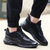 男士运动休闲鞋舒适透气跑步鞋平底保暖棉鞋系带k019(黑色 41)第4张高清大图