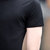 男士短袖t恤衣服男运动套装 夏季薄款两件套学生修身印花潮流运动短袖套装男装(KLQSLS-1003灰色)第5张高清大图