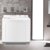 海尔（Haier）洗衣机12.5公斤超大容量双桶双缸半自动洗衣机 XPB125-298S 瓷白色第5张高清大图