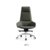 艾诺狄斯 现代简约商业办公家具CEO大班台老板桌总裁办公桌椅带副柜组合(西皮椅)第2张高清大图