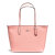 蔻驰（COACH）时尚女士经典款手提包斜挎女包购物袋 F57522(粉色)第2张高清大图