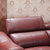 思巧 皮沙发 简约现代沙发 头进口头层中厚皮沙发  大小户型皮艺沙发 客厅转角沙发组合 A168(酒红色 【进口中厚皮】脚踏)第4张高清大图