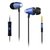 宾果（Bingle）i809C金属耳塞式耳机（蓝色）全能线控音乐耳塞第2张高清大图
