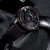 艾奇(EYKI )未来系列 多层世界男装手表(红色 皮带)第2张高清大图