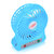 亿和源迷你小风扇便携创意USB充电便携式小型电风扇(蓝色)第3张高清大图