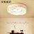 汉斯威诺客厅灯简约现代大气家用灯具led吸顶灯温馨浪漫卧室灯HS102065(69w 三色变光  53*53*10)第2张高清大图